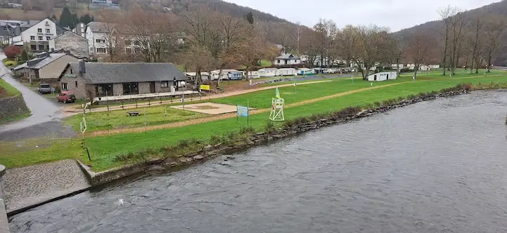 Méandre Semois camping Ardenne – automne direction Bohan Vresse-sur-Semois